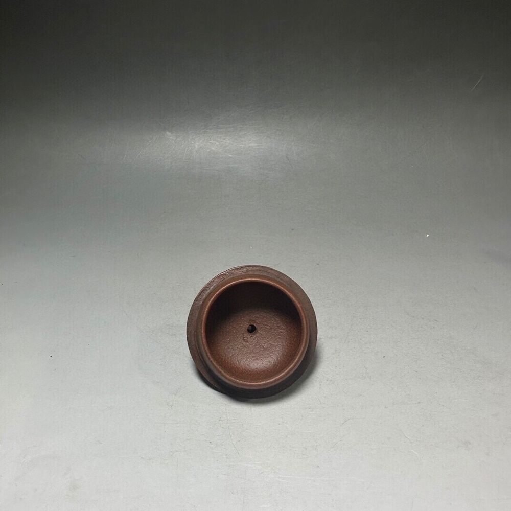 vintage chinese yixing purple clay teapot zisha ceremony carving Collectible art