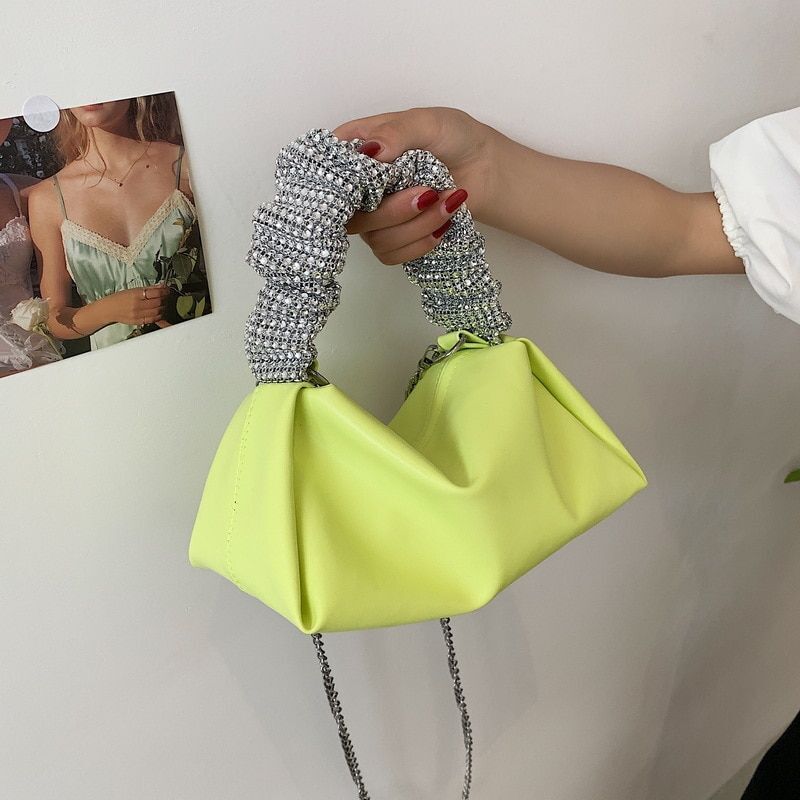 Small Bag Summer Trendy Chain Crossbody Small Square Bag Single Shoulder Bag 1PC