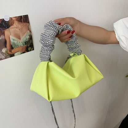 Small Bag Summer Trendy Chain Crossbody Small Square Bag Single Shoulder Bag 1PC