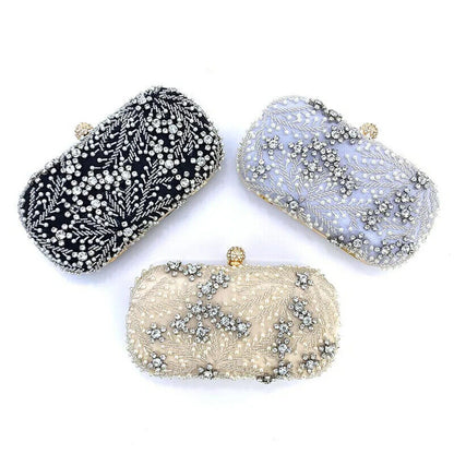 Bag Crystal Pearl Handbag Evening Bag Wedding Bag Bridal Shoulder Bag