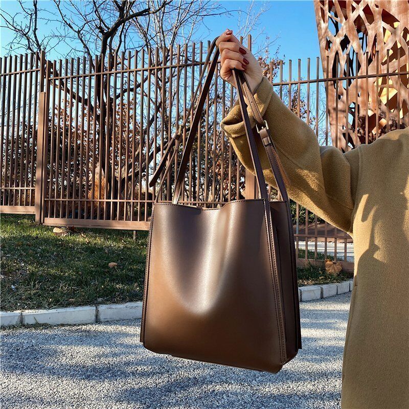 Women Tote Bag Shoulder Leather Handbag Totes Shopper Bag Women