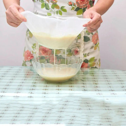 Wine Strainers Nylon Fine Mesh Reusable Juice Soymilk Nut Tea Cheese Filter Bags