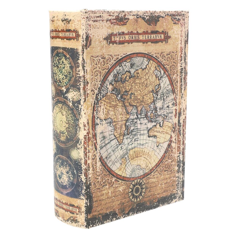 Storage Book Box Openable Density Board Decorative Fake Notebook Designs 19x13cm