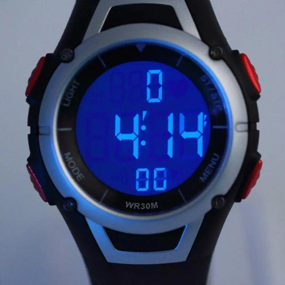 Fitness Pulse Wireless Polar Heart Rate Monitor Watch Digital Cardio Sensor