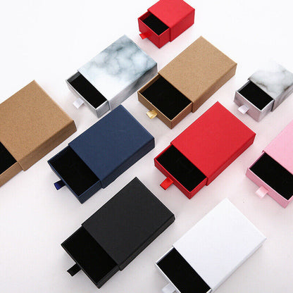 High Quality Jewellery Gift Boxes Bag Necklace Bracelet Drawer Box Jewelry Box.