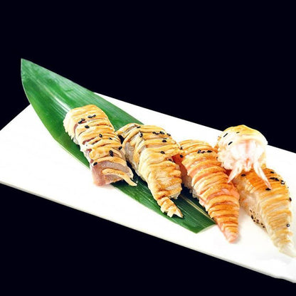 Fake Leaves 100Pcs Japanese Green Leaf Sushi Sashimi Dish Plate Tray Decorations