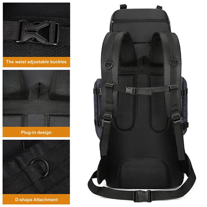 90L Travel Bag Camping Backpack Bags Mountaineering Sport Bag Men Women