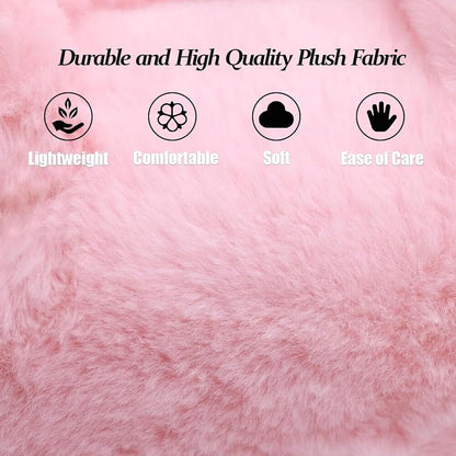 Women Plush Shoulder Bag Fashion Fluffy Crossbody Purse Soft Warm Bag Gift