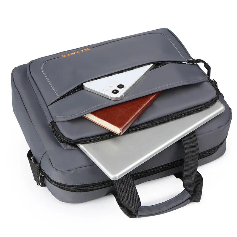 Men's Shoulder Bag Cross Body Handbag Business Briefcase Messenger Bag Men