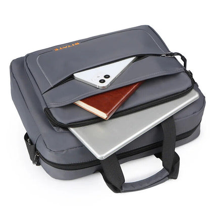 Men's Shoulder Bag Cross Body Handbag Business Briefcase Messenger Bag Men