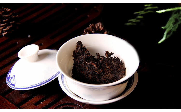 Menghai Heaven Earth Bulang Aged Rhythm Pu-erh Tea Cake 2015 357g Ripe Puer Tea