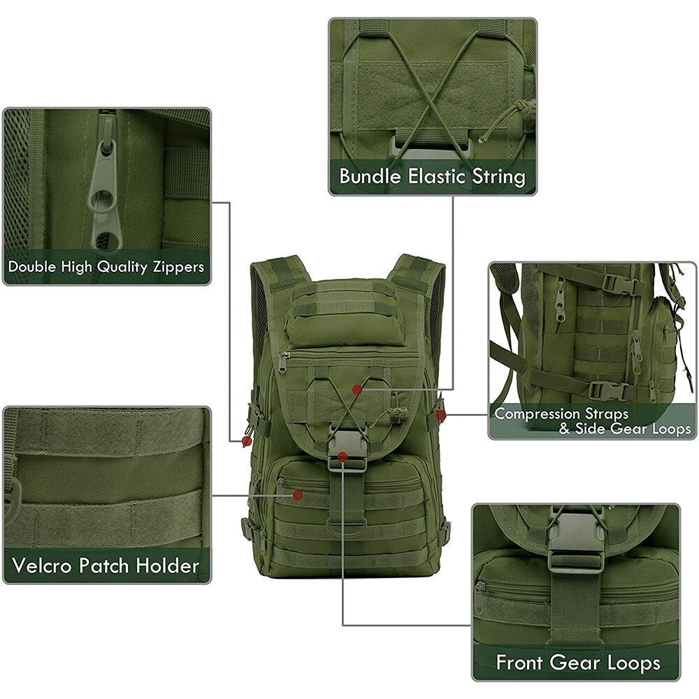 40L Military Tactical Backpac Bag Bags Backpacks Sports Backpack Backpacks