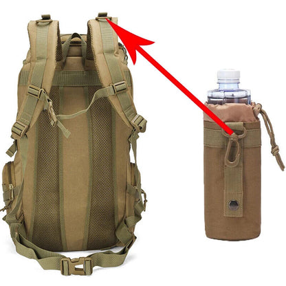 Tactical Backpack Camping Hiking Daypack Army Rucksack Sport Hunting Bag 50L
