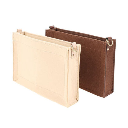 Toiletry Pouch Bag Makeup Purse Insert Organizer Toiletry Luxury Organizer Chain