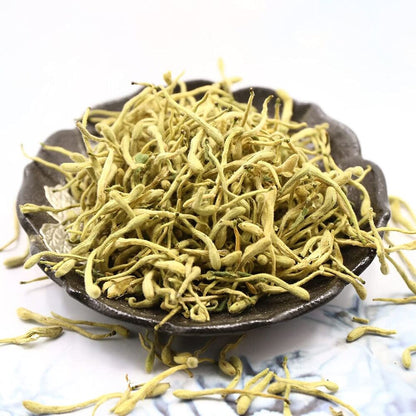 2023 FullChea Natural Dried Honeysuckle - Jin Yin Hua Honeysuckle Tea 1.58oz/45g