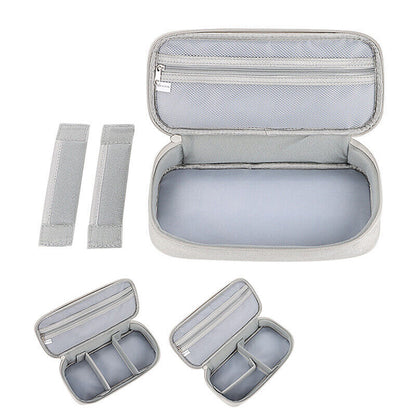 Portable Cable Storage Pouch Bags Accessories For Cord Charger Power Hard Drive