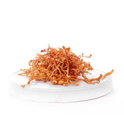 50g-500g Ecology Cordyceps Militaris/Chong Cao Hua China Herbal Cordyceps Flower
