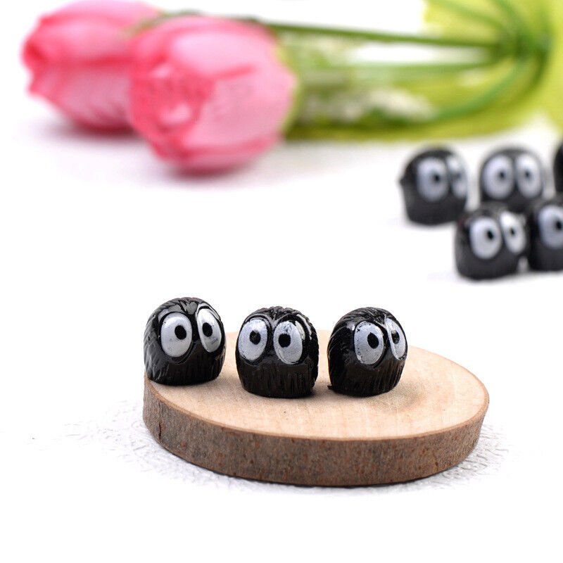 Moss Micro Landscape Decor Miyazaki Briquettes Single Black Elves Ornaments DIY