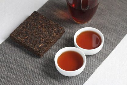 100g Yunnan Puerh Tea Leaves 2020 Yunnan Square Brick Puerh Ripe Tea