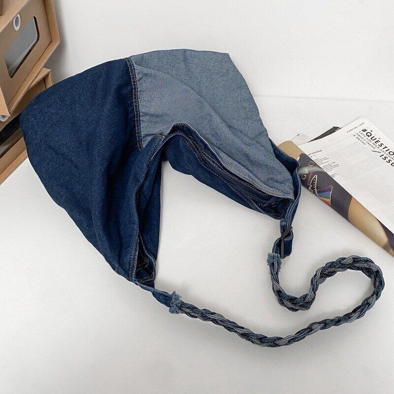 Women Tote Shoulder Bag Jeans Woman Handbags Bags Women Denim Girls Bag