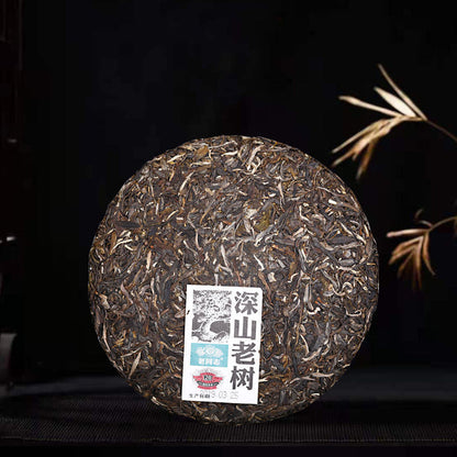 Remote Mountain Ancient Tree 2019 Haiwan Old Comrade Batch 191 Raw Puer Tea 500g