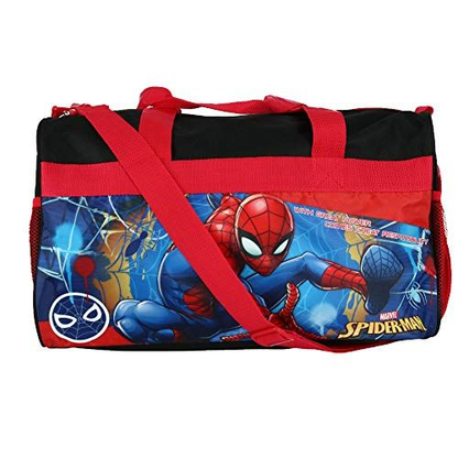 Spider-Man 18" Duffel Bag Standard Large, Black-Red