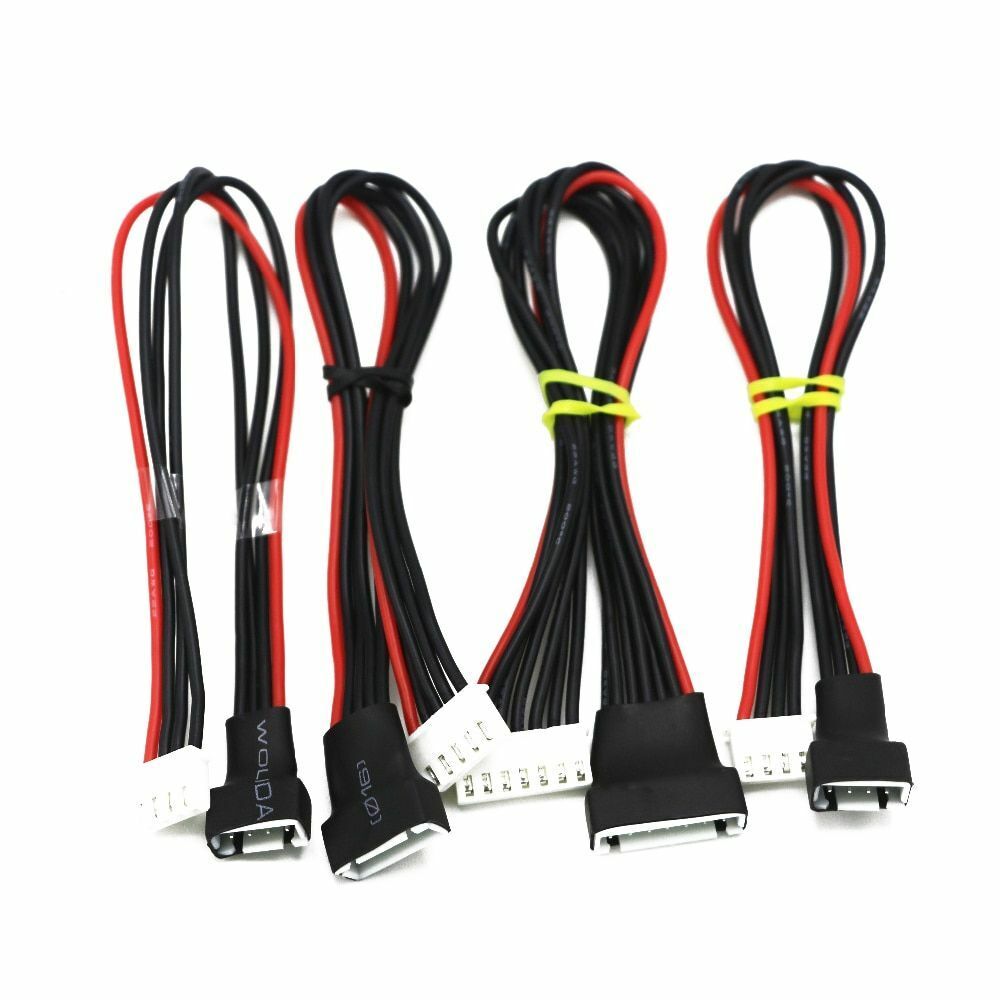JST-XH 2S/3S/4S/6S 20cm 22AWG Lipo Balance Wire Extension Charge Cable Lead Cord