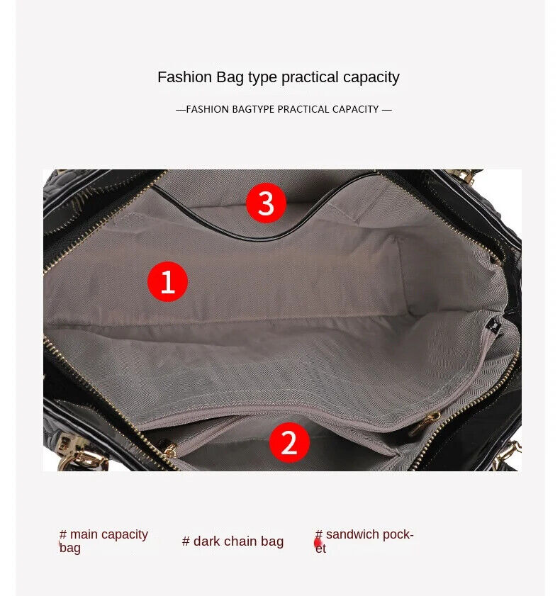 Crocodile Pattern Leather Women's Handbags Lady Tote Bag Shoulder Bags