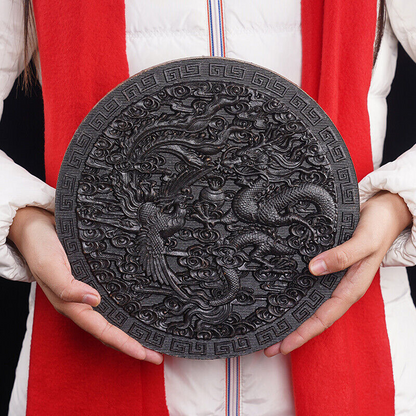 Dragon & Phenix Da Hong Pao Tea Cake Big Red Robe Tea Wuyi Oolong Tea 500g/1.1LB