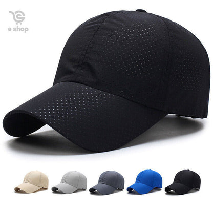 Men Trucker Hat Mesh Foam Cap Snapback Baseball Adjustable Plain Caps Solid Hats