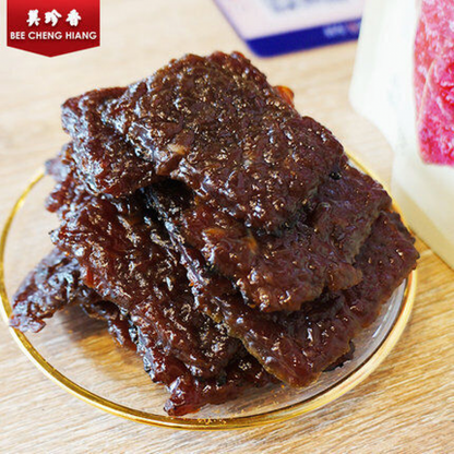 美珍香200g休闲烧烤牛肉干休闲零食mei Zhen Xiang 200g Casual Barbecue Beef Jerky Casual Snack