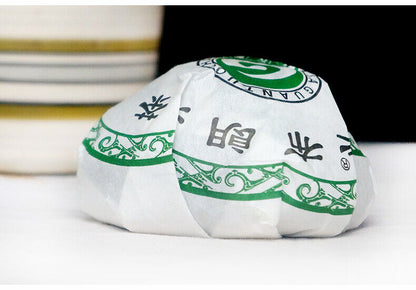 Xiaguan Tuocha Pu'er Tea Raw Tea 2010 Bulang Ancient Tree Puer Shen 100g Box
