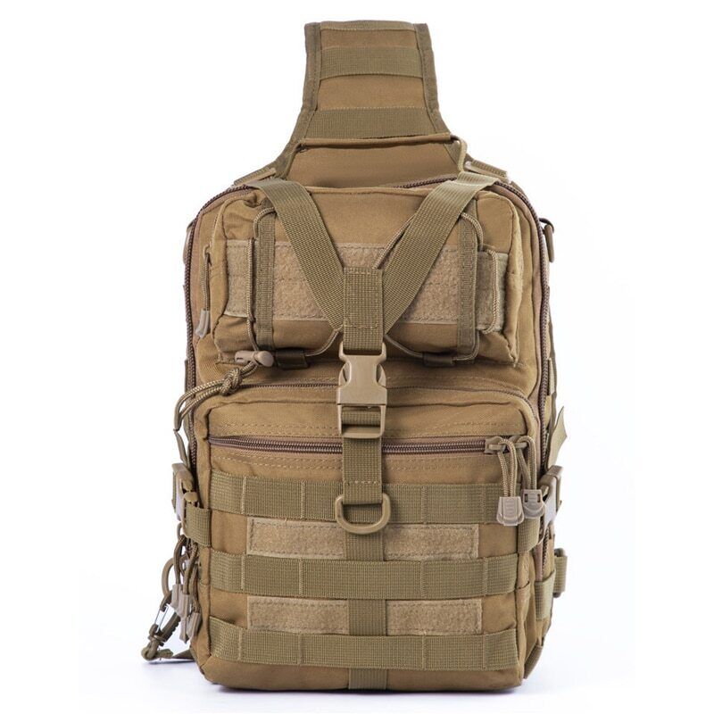 Tactical Shoulder Bag Men Trekking Backpack Nylon Hunting Camping Army Bag