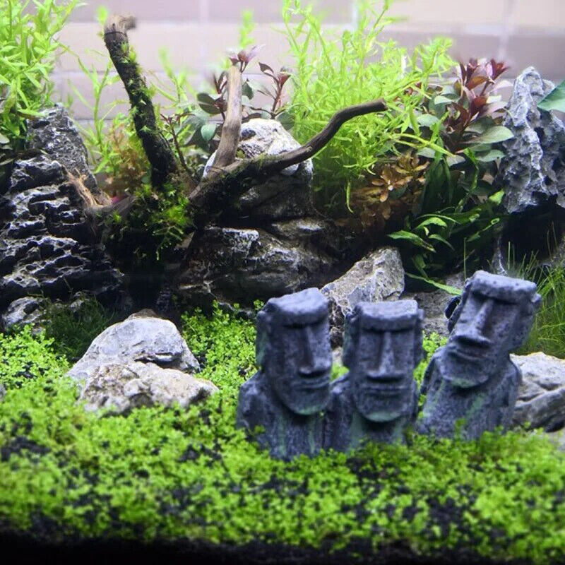 Aquarium Ornaments Ceramics Fish Tank Shrimp Landscape Purple Sand Pottery Decor