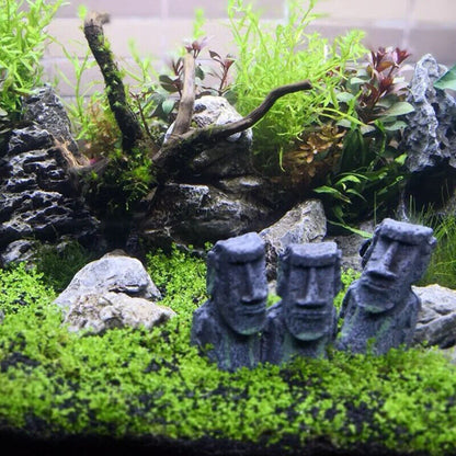 Aquarium Ornaments Ceramics Fish Tank Shrimp Landscape Purple Sand Pottery Decor