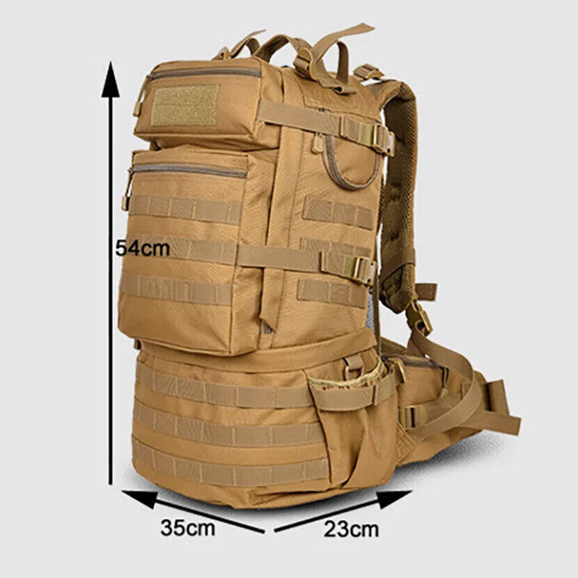 50 L Military Tactical Backpacks Men Army Trekking Hiking Travel Tactical Bags