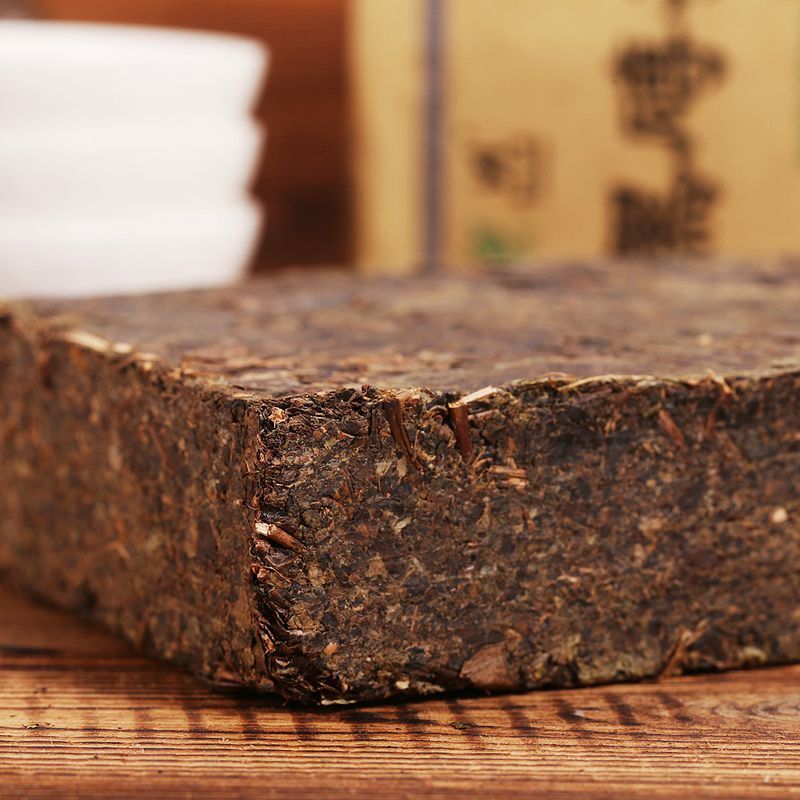 400g Anhua Dark Tea Brick Authentic Baishaxi Organic Dark Tea Chinese Black Tea