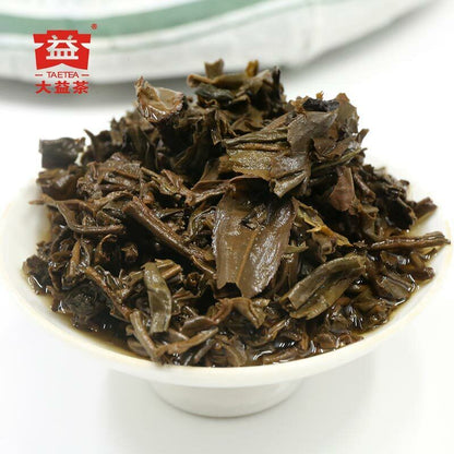 TAETEA 0622 Raw Puer Tea Batch 801 Menghai Dayi Sheng Puer Tea 400g