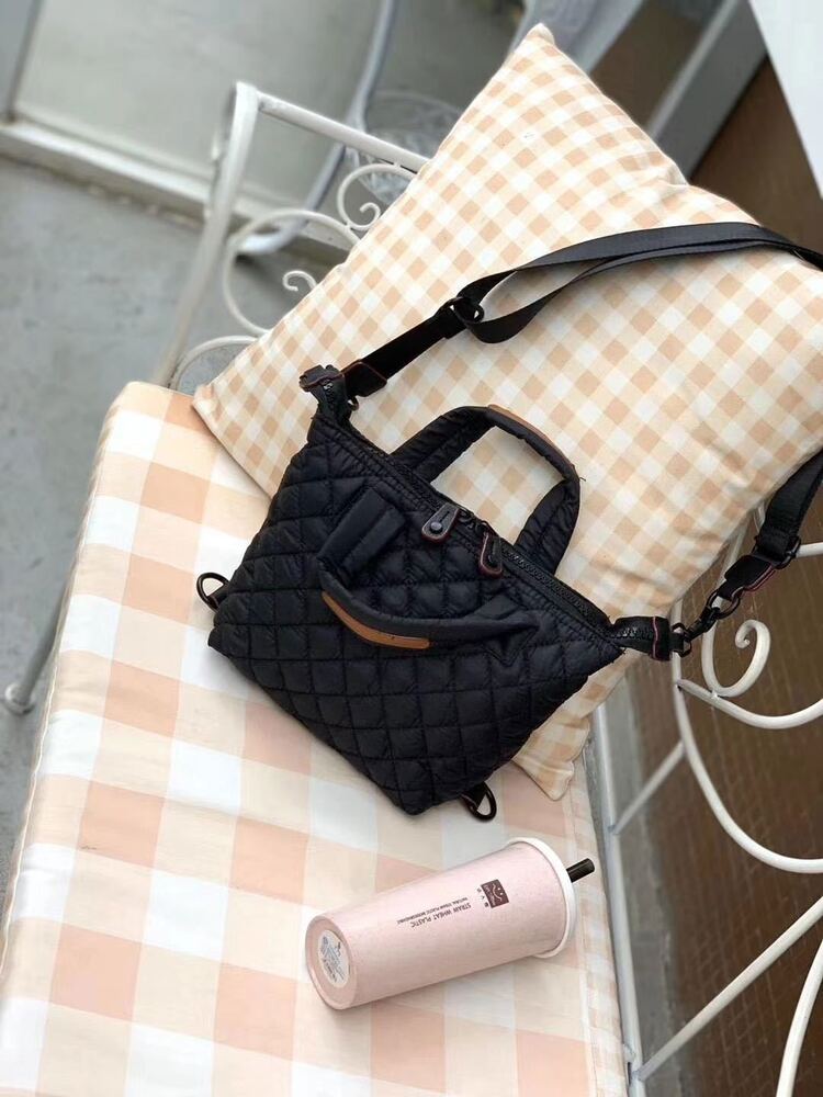 Crossbody Bags Women Lady Handbags Nylon Down Cotton Shoulder Bag