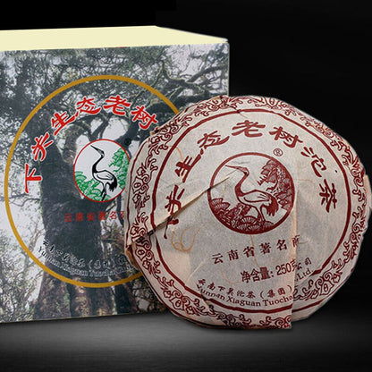 2012 Xiaguan Ecological Lao Shu Old Tree Tuo Cha Pu'er Tea 250g Raw Puer Tea