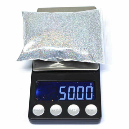 50G/Bag Holographic Glitter Nail Art Decoration Powder Pigment Laser Dust Sequin