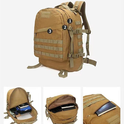 Outdoor Military Tactical Backpack Assault Bag Camping Hiking Travel Rucksack