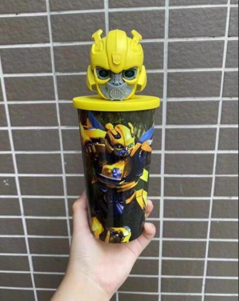 Transformers Rise of The Beasts Movie Optimus Prime Topper Cup Popcorn Bucket