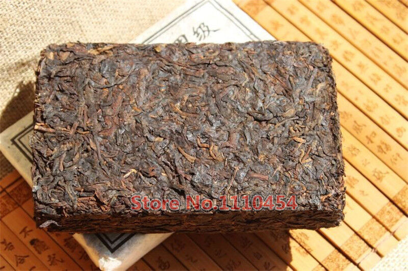 Old Puer Tea Yunnan Natural Pu Erh Tea Brick Healthy Food 250g Black-