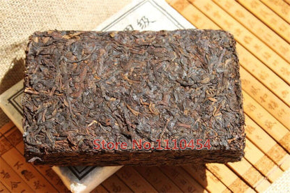 Old Puer Tea Yunnan Natural Pu Erh Tea Brick Healthy Food 250g Black-