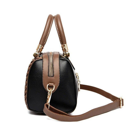 Bolso Cuero Mujer Para Bolsa Moda Lujo Mano Hombro Bandolera Elegante Cartera