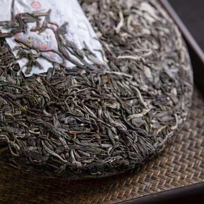 357g Yunnan Raw Puerh Tea Cake 2022 Bingdao Chunjian Pu-erh Raw Tea Pu'er Tea