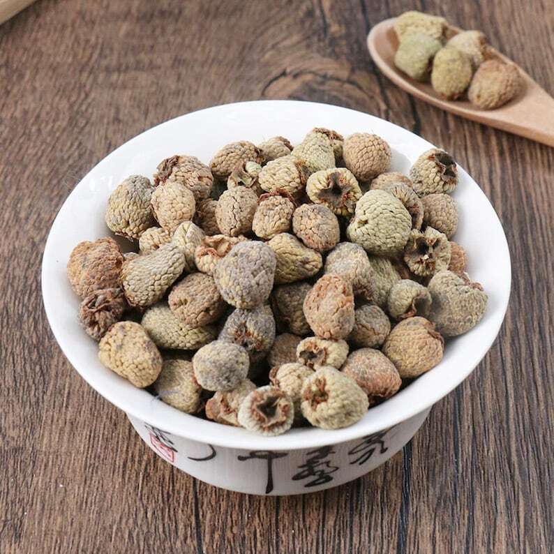 Dried Palmleaf Raspberry Fruit Fructus Rubi Rubus Chingii Hu. Healthy Tea