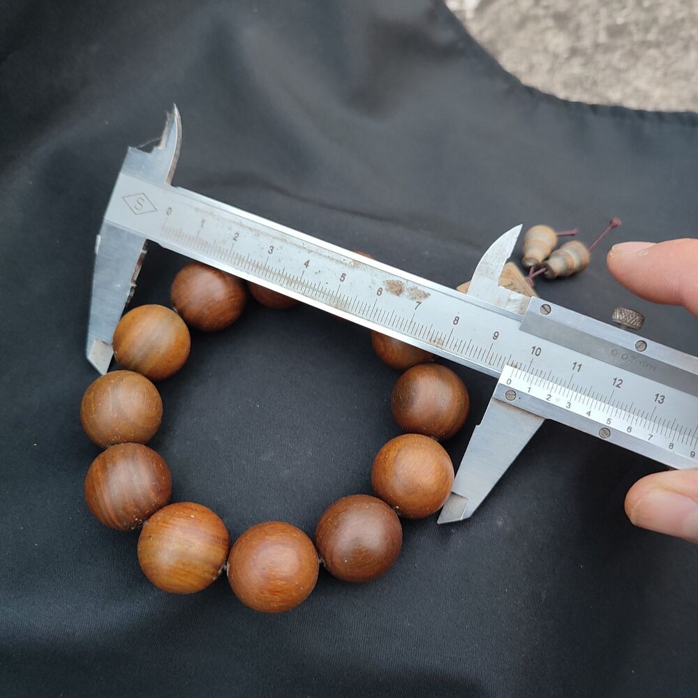 Green Sandalwood Buddhist Prayer Matching Mens Beaded Bracelets gift jewelry