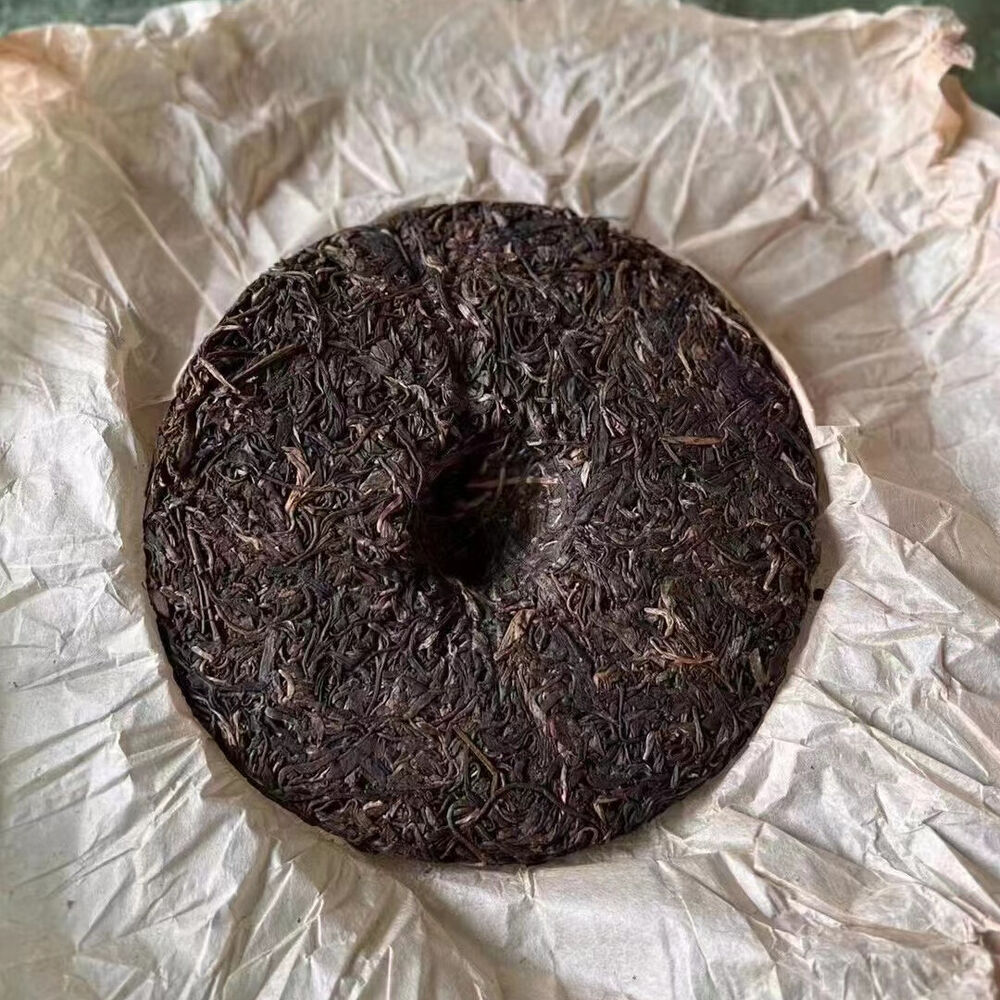 400g Yunnan Aged Raw Pu-erh Tea Cake 2002 Dingxing Puerh Raw Tea Old Pu'er Tea